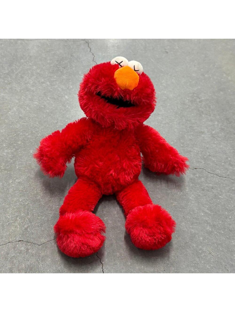 KAWS Sesame Street Elmo Plush